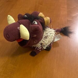Disney The Lion King Broadway Musical Pumba 10” Plush Stuffed Animal Warthog